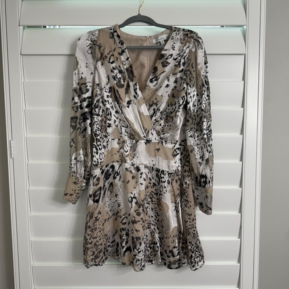 Adelyn Rae Animal Print Dress